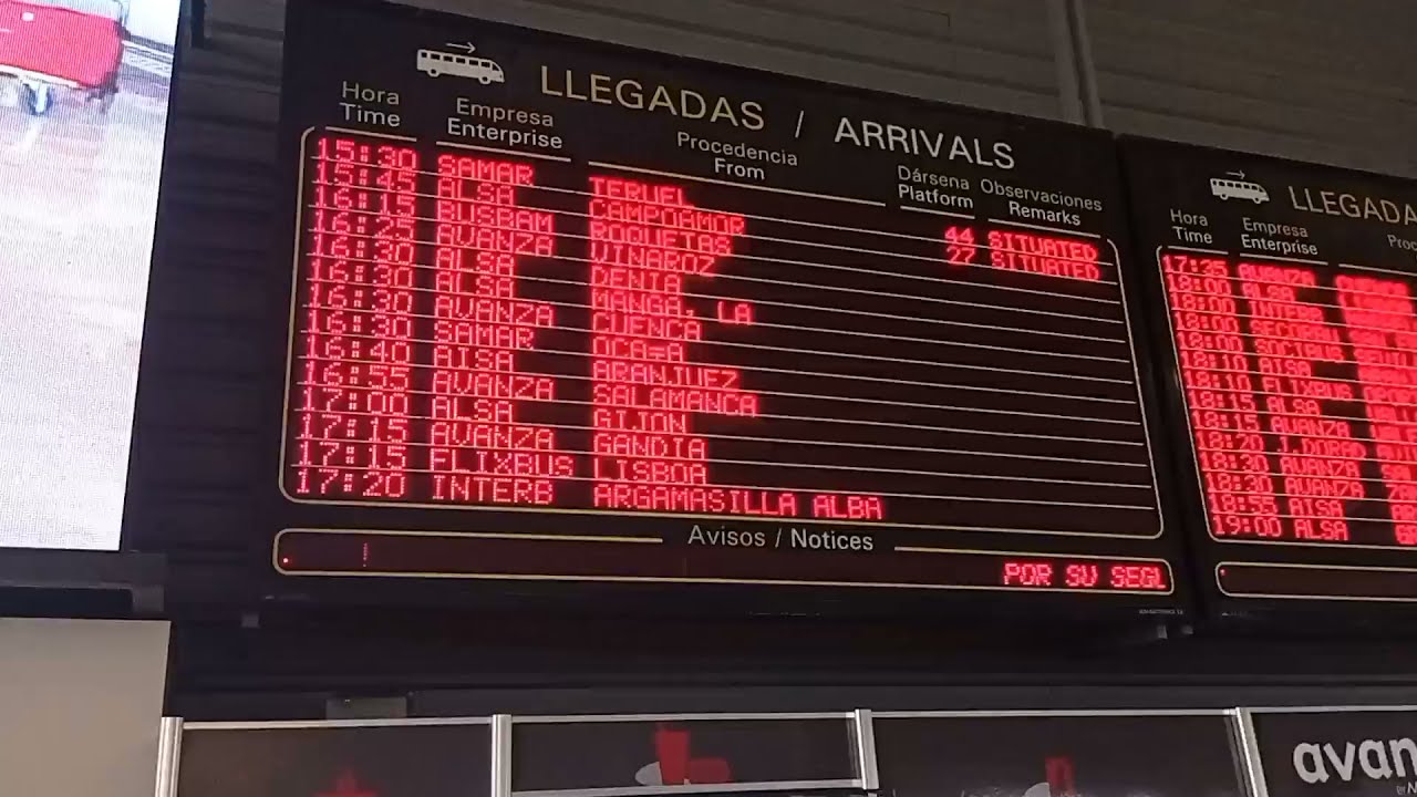 Estación de Autobuses de Madrid ubicación horarios y servicios