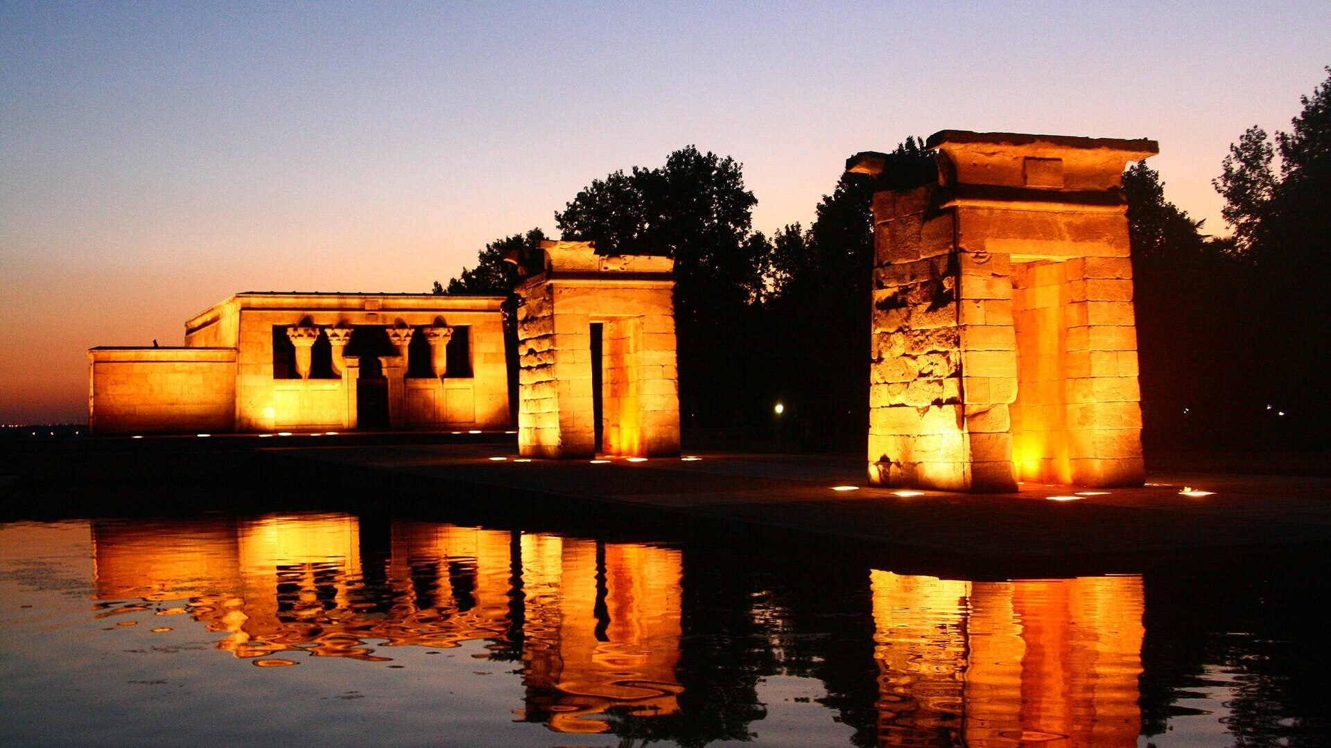 Templo Debod De Madrid Universo Madrid